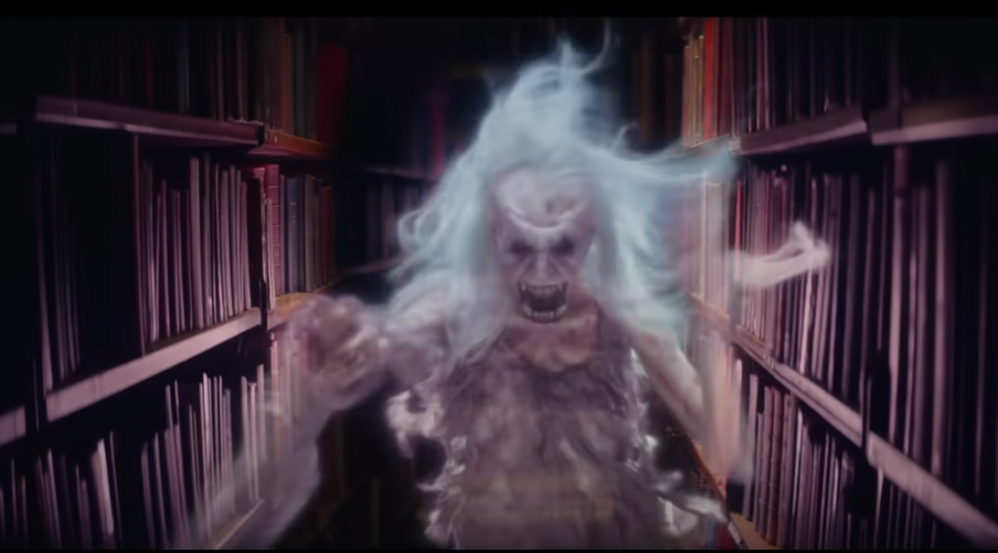 Library ghost in Ghostbusters: Frozen Empire trailer
