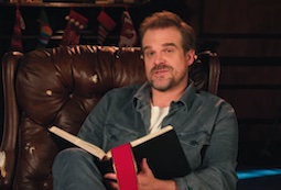 Christmas has arrived with this video of David Harbour reading Violent Night