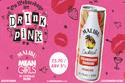 Drink pink with Malibu's new Strawberry Daiquiri and Mean Girls this Galentine's Day