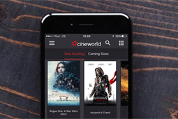 Brand new Cineworld apps for iOS and Android! Download yours now!