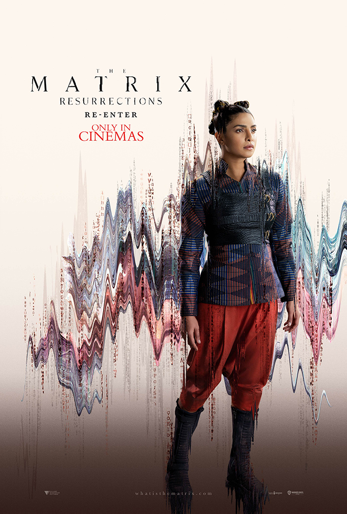 Matrix Resurrections poster Priyanka Chopra