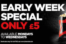 Enjoy discounted snacks and drinks with our new Early Week Special