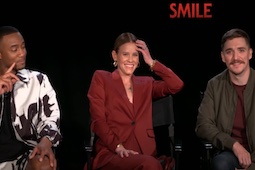 Smile interview: stars Sosie Bacon, Jessie T. Usher and Kyle Gallner tell Cineworld what makes them grin