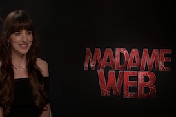 Madame Web star Dakota Johnson taps into her spider sense in our behind the scenes interview