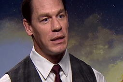 Watch our exclusive interview with Bumblebee star John Cena