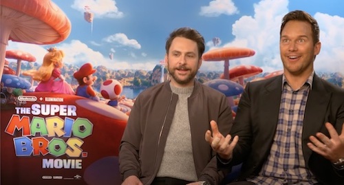 The Super Mario Bros. Movie: Send Chris Pratt and Charlie Day YOUR