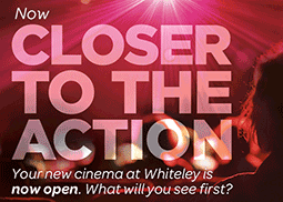 Experience the latest movies at #CineworldWhiteley