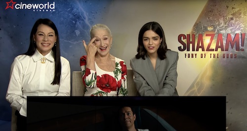 Shazam! Fury of the Gods cast reacts to ScreenX