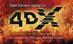 Scotland's very first 4DX is now open at Glasgow Renfrew Street!