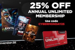 Get 25% off annual Cineworld Unlimited membership with Cyber Monday offer