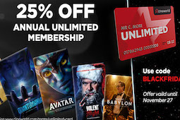 Get 25% off annual Cineworld Unlimited membership with Black Friday offer