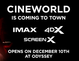 Cineworld Belfast opens its doors on December 10